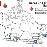 canadian military bases map